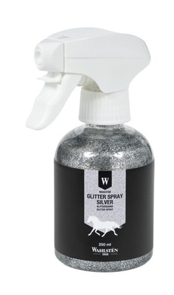 WAHLSTEN GLITTER SPRAY 250ML, SILVER