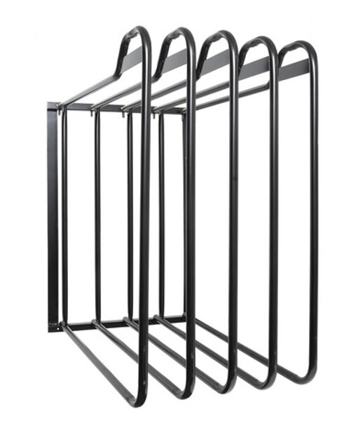 WAHLSTEN BLANKET RACK FOR 5 BLANKETS, BLACK