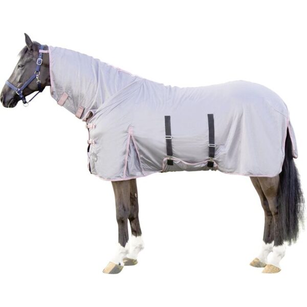 Fly rug with neck -Grey-