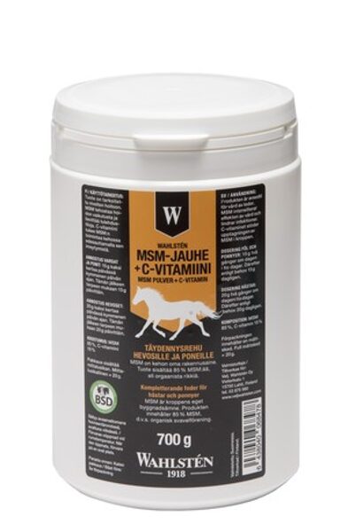 W-MSM + C-VITAMIN POWDER 700 g