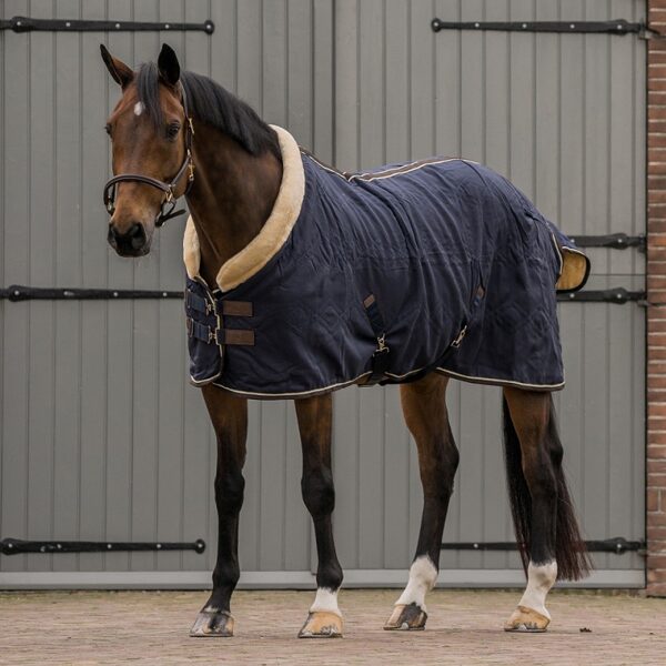 LUXURIOUS STABLE RUG WITH COLLAR