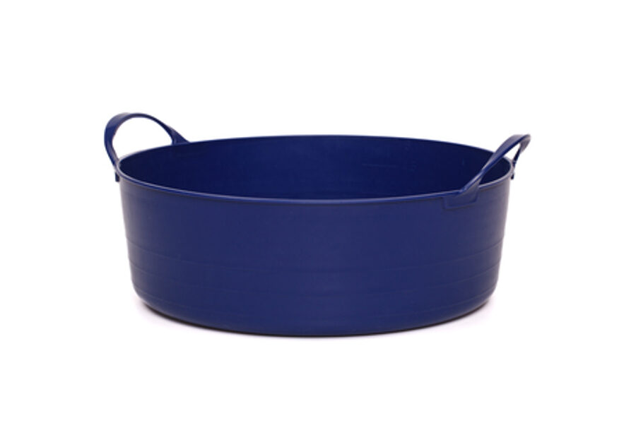 FLEXI TRUG 6L BUCKET, NAVY - MADE IN SWEDEN